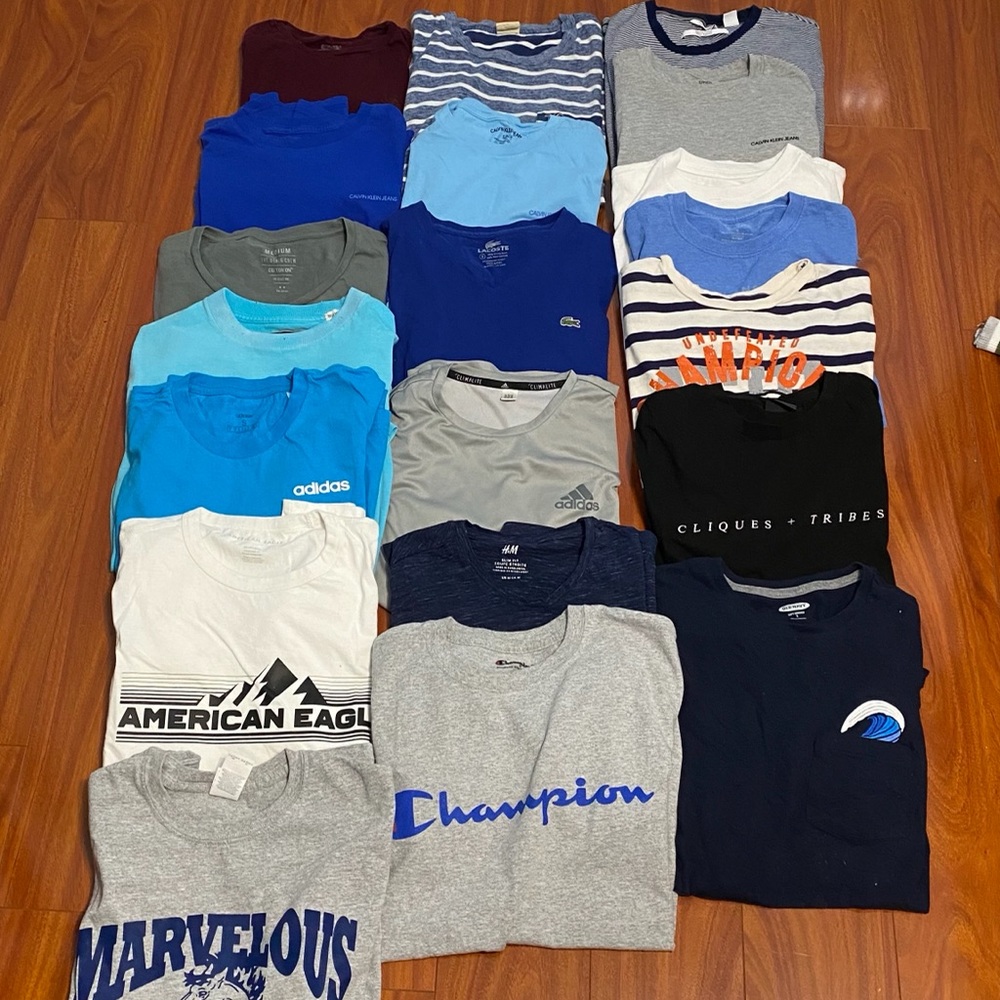 Lot of 20 Mens T Shirt